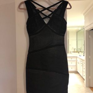 BCBGMaxazria black dress